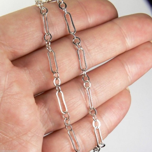 NEW Sterling SILVER Fancy Link Bracelet - Picture 4 of 4